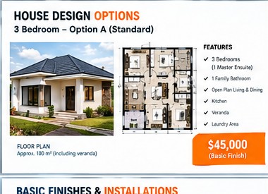 Ajitema basic three bedroom concept